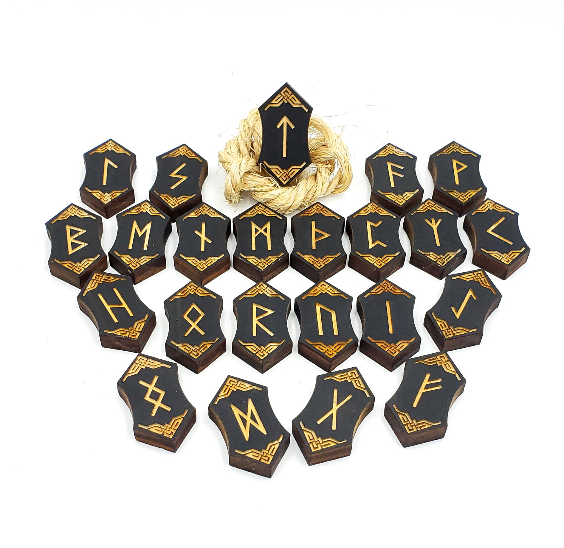 Curved Runes Tyr Model – Viking Runic Store